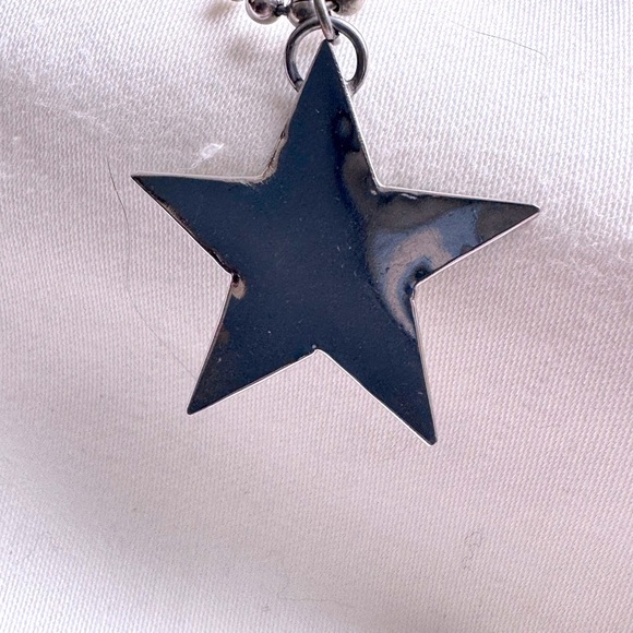 🎖️Vintage Stunning Military Style Silver Star Pendant Pin / Brooch 🎖️ - Picture 13 of 15